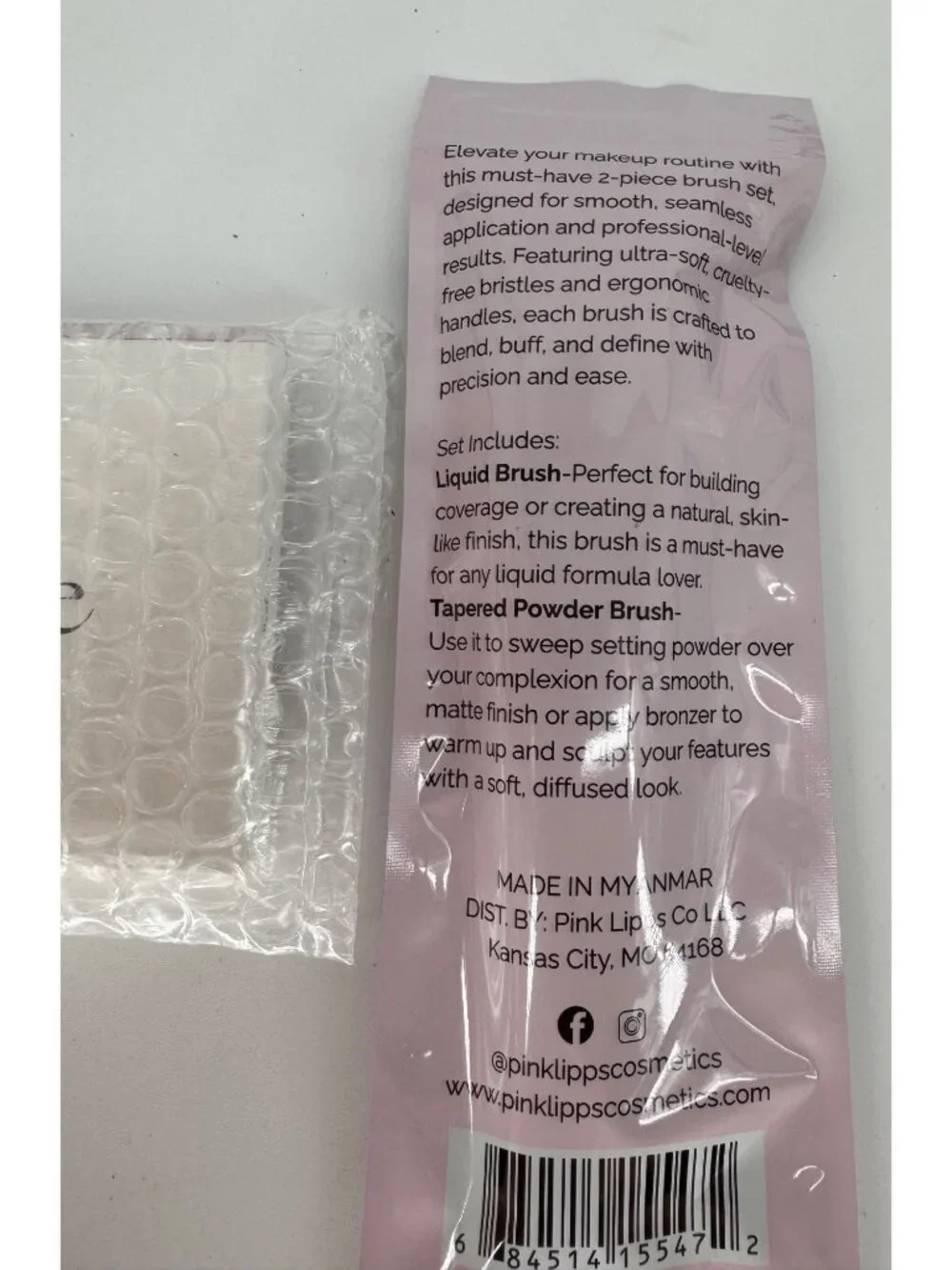 LITHE BEAUTY Sunset Face Palette + Pinklipps 2pc Blush Set